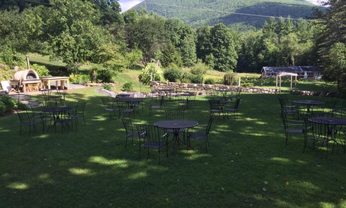 A view of part of the grounds at the Inn