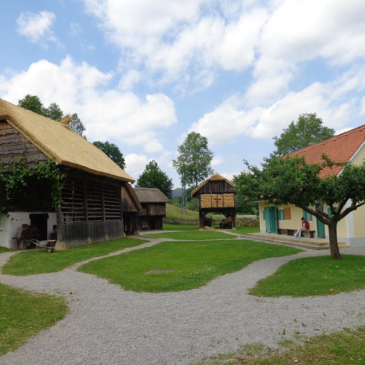 Open air museum. Рогатец.