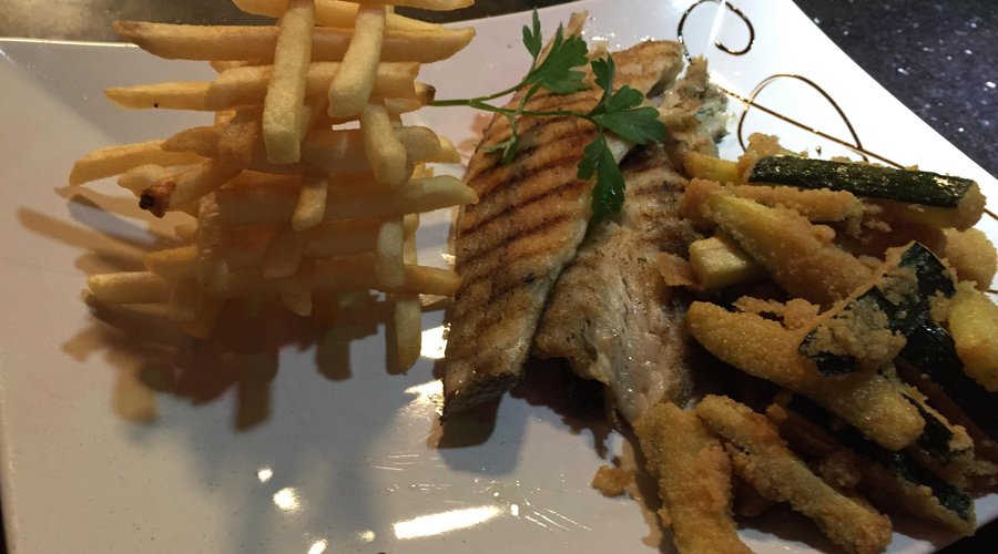 Fresh sea bass