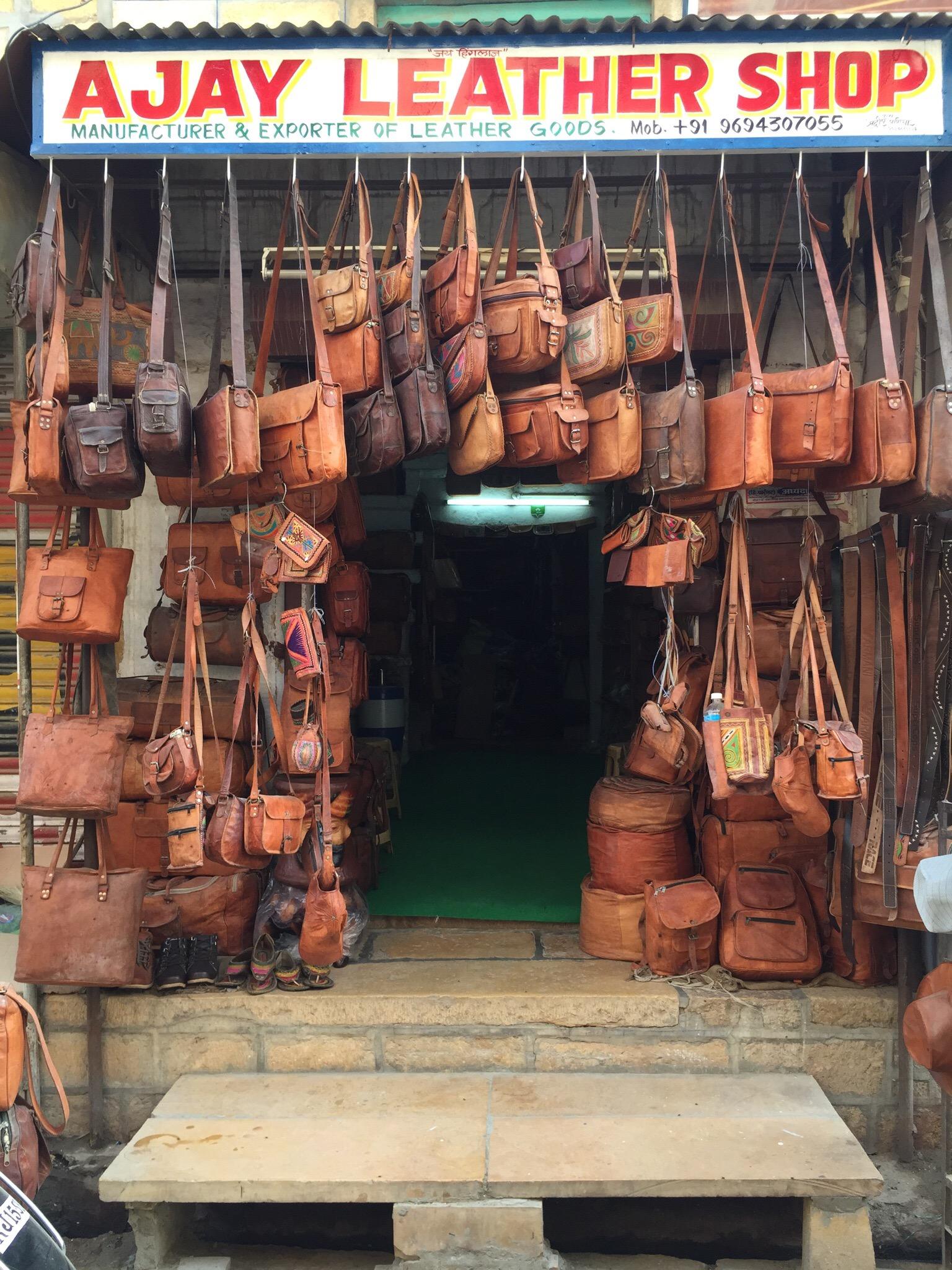 Leather bag shop sales near me