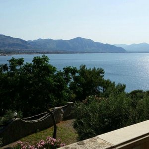 dal balcone..