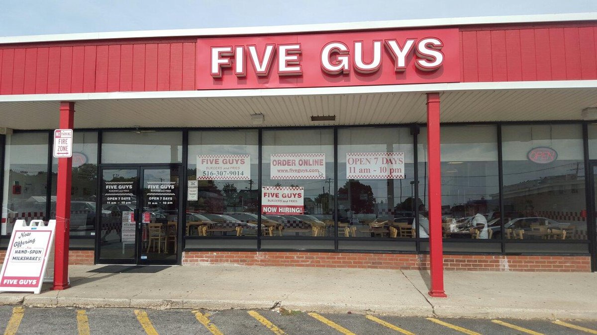 FIVE GUYS, Garden City Park - Menu, Prices & Restaurant Reviews - Food ...