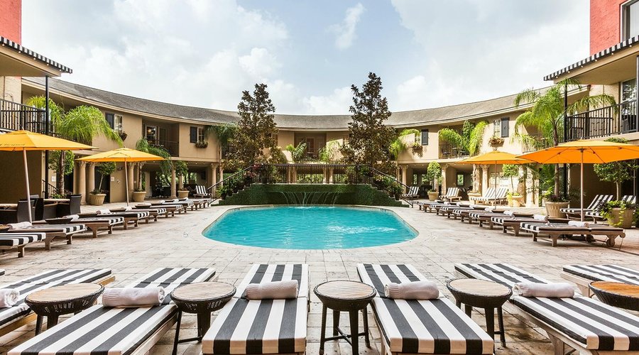 Poolside at Hotel ZaZa Houston