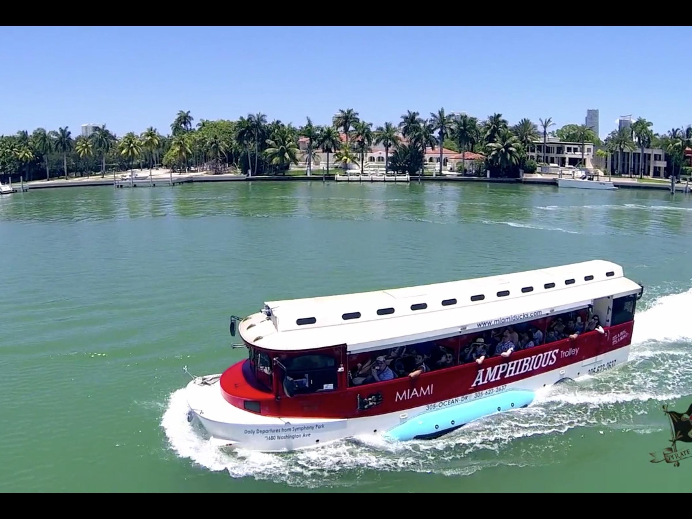 Miami Pirate Duck Tours, МайамиБич лучшие советы перед посещением