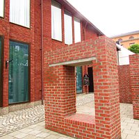 Installation in front of the museum