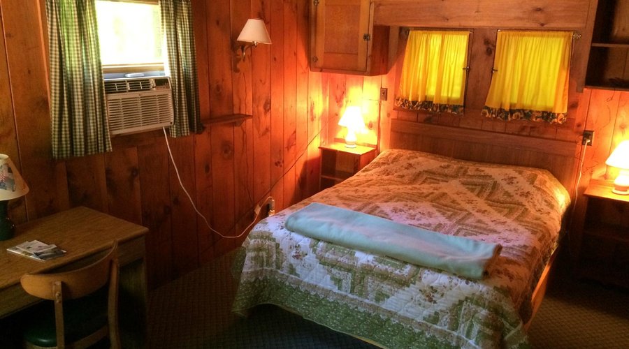 Double bed in shared room