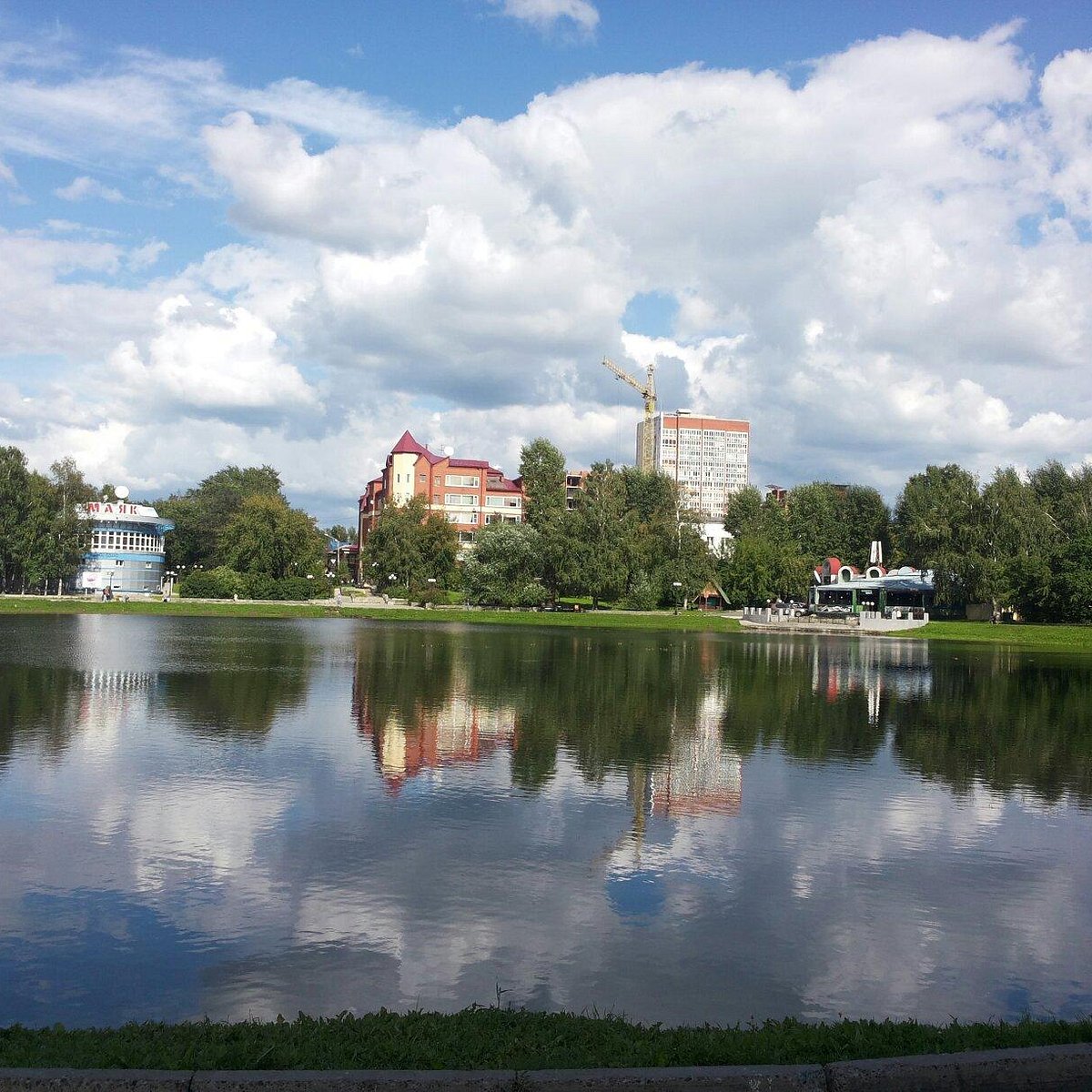 Белое озеро Томск 2021