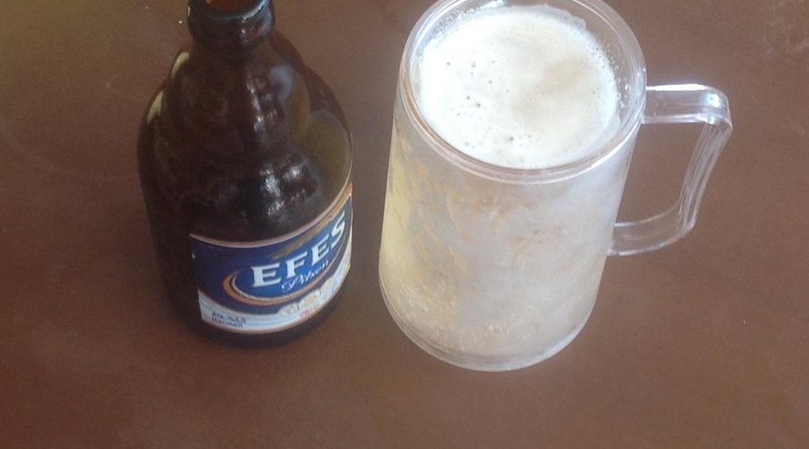 Ice cold beer glasses