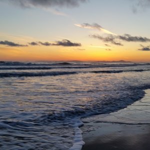 Sunset on Benar Beach. Stunning.