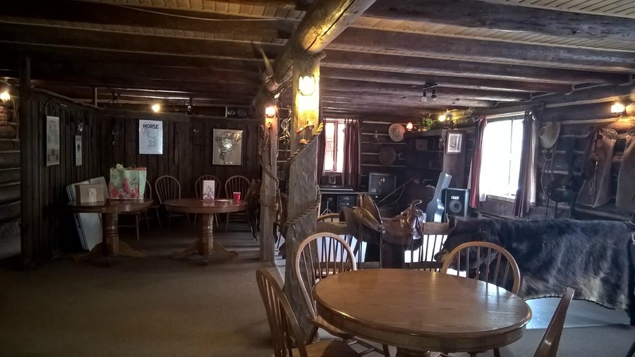 the saloon and dance floor
