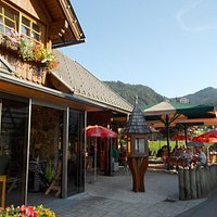 Blick zur Terrasse