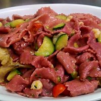 Tagliatelle alle rape rosse fatte in casa