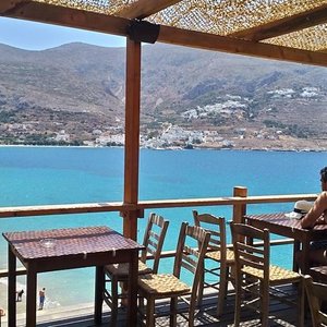 Vue de la taverne