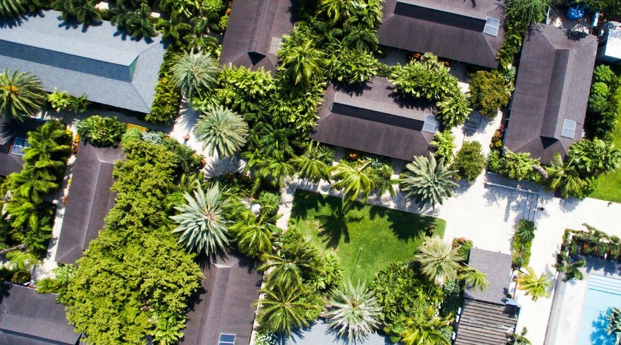 Hotel view from above
