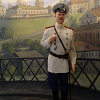 Inside the Ethnographic Museum in Mogilev.