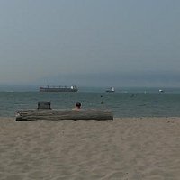 The panoramic view from our picnic station (it was during the forest fires and that is why its g