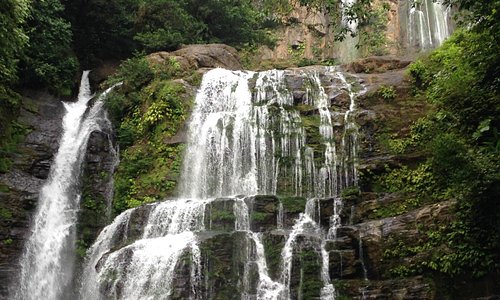 One of many waterfalls to visit, swim, swing, climb, repel & jump