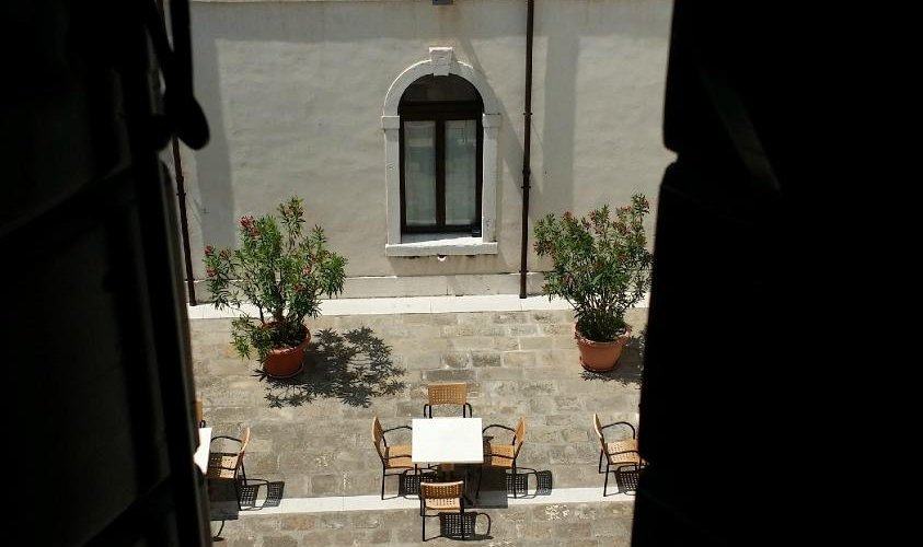 Courtyard from bedroom