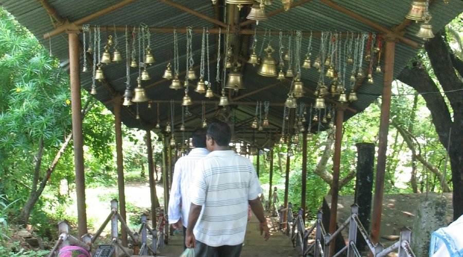 Stair leads to temple