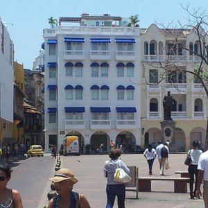 Hotel from the plaza