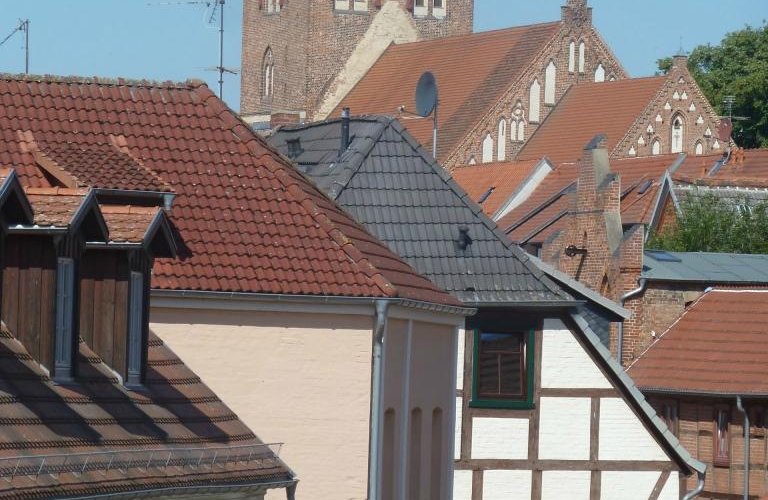 Blick auf die Kirche
