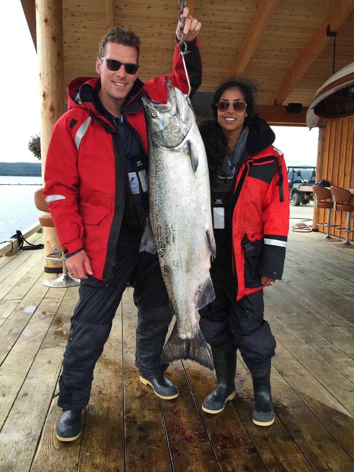 Chinook King Salmon Fishing Funny Alaskan Fisherman Quote Premium T-Shirt