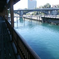 Flussbad Untere Letten