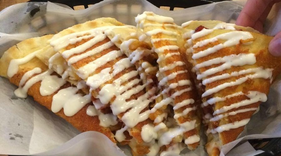 Kimchi bacon quesadilla