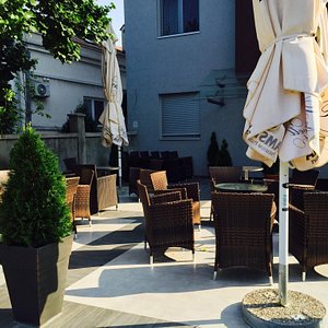 Hotel VIVA in Kragujevac, image may contain: Potted Plant, Plant, Planter, Chair