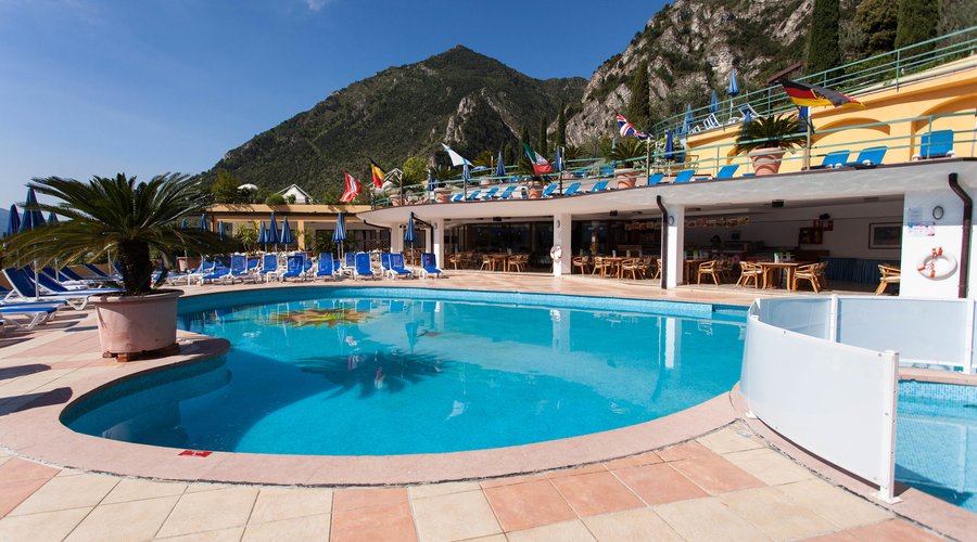 The Outdoor Pool B at the Hotel Cristina