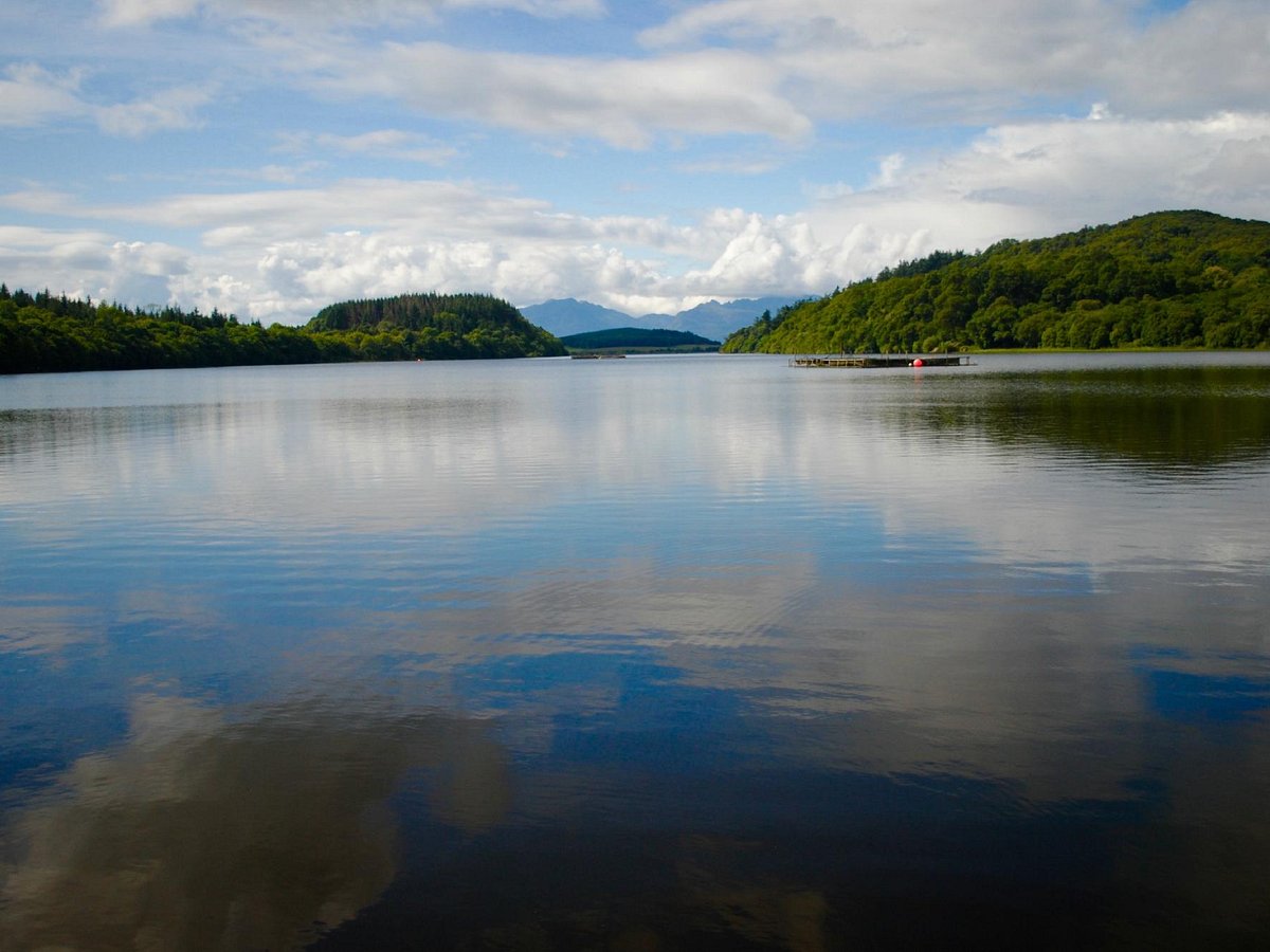 Float Tubing  Loch Fad - Trout & Pike Fishing in Scotland