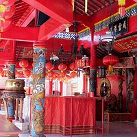 Internal of the Buddhist temple