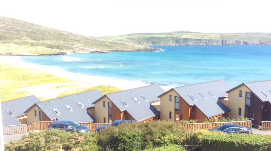 A postcard view from the room