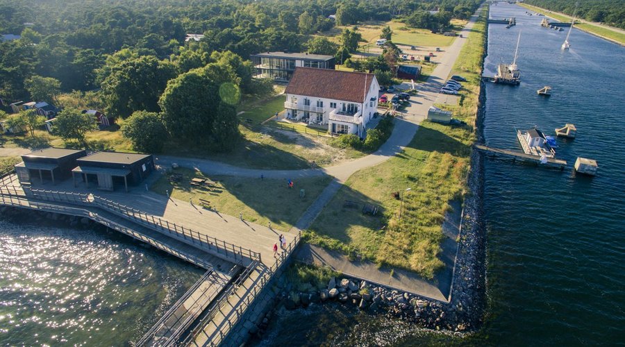 Lotsvillan Hostel from above