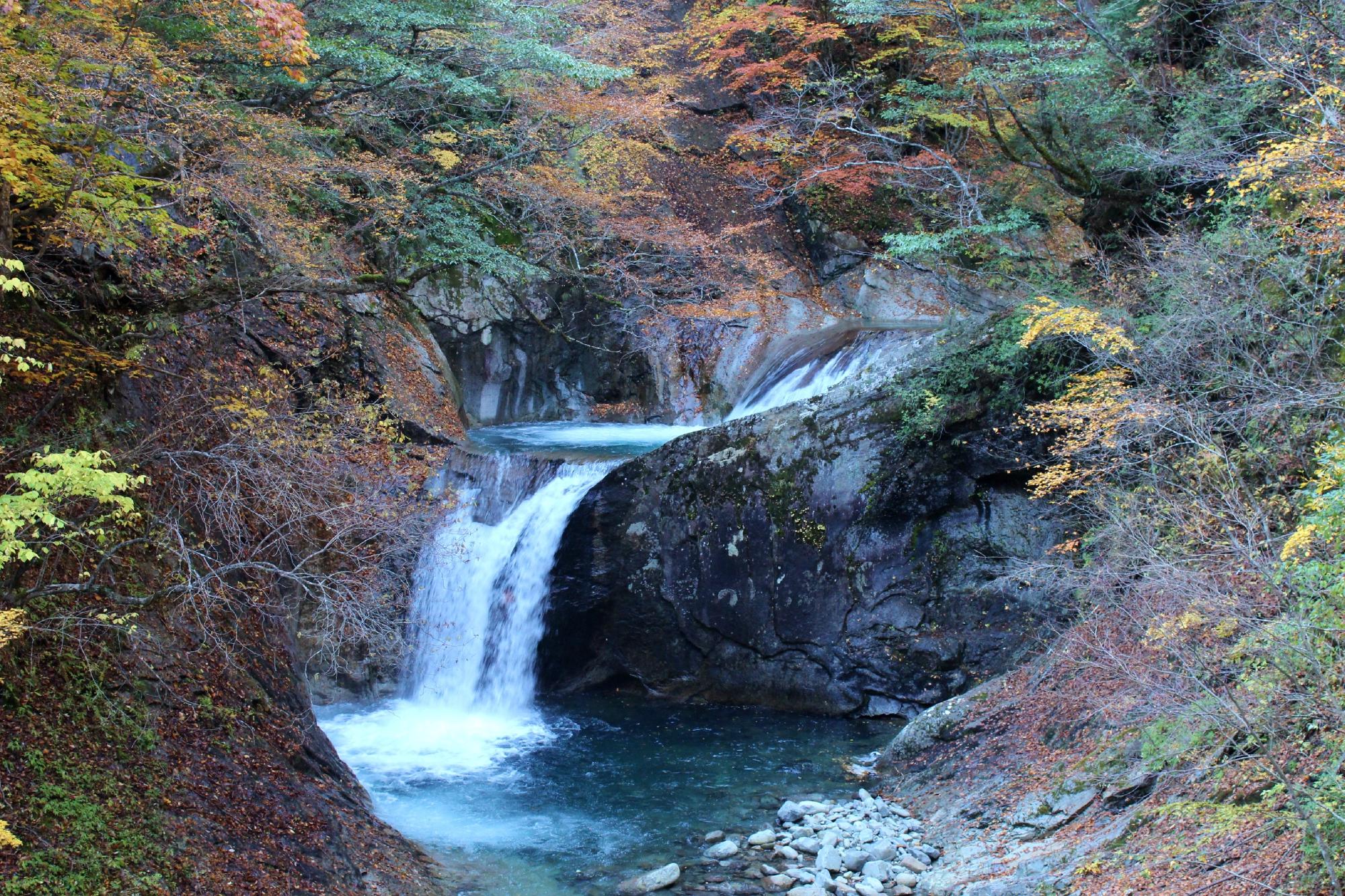 トレッキング第二弾 阿瀬渓谷四十八滝と金山廃村 11/24 - 苦楽園