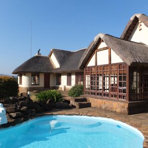 The lodge at Curry's post