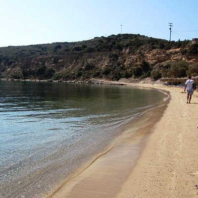 La spiaggia di Limionas a Kefalos - Kos