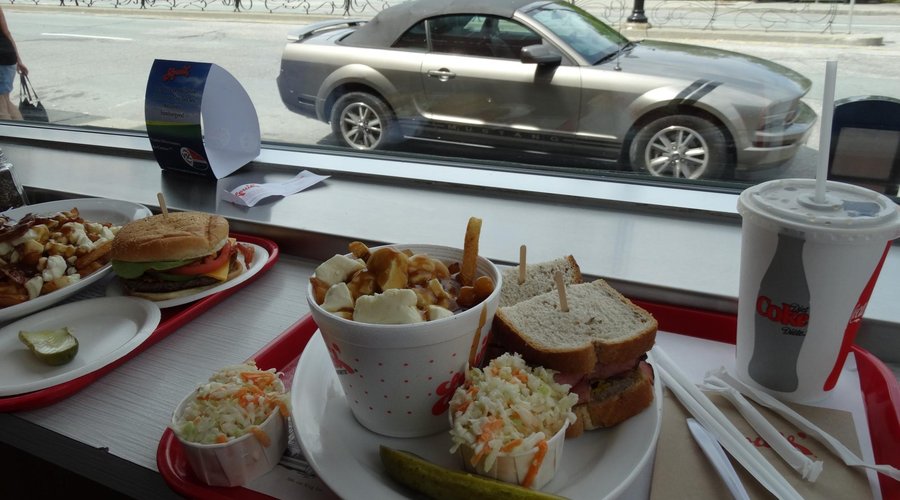 Big portions...NICE car!