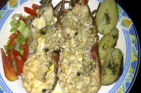 grill lobster