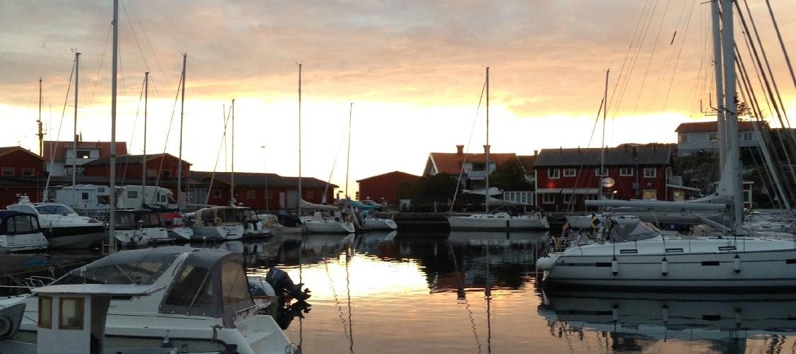 View from the restaurant – Mollosunds Wardshus
