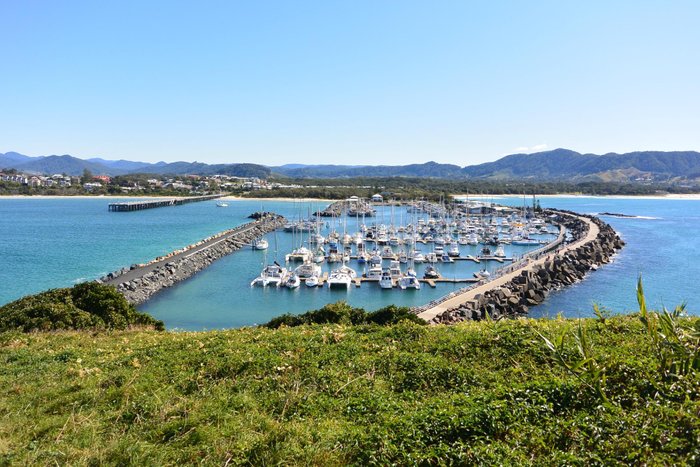 View of Harbour from walk