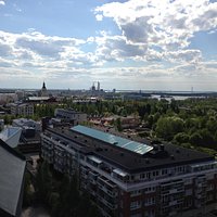 Maisemaa Tietomaan näköalatornista
