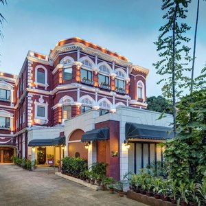 The Astor Hotel Kolkata in Kolkata (Calcutta), image may contain: Furniture, Indoors, Bedroom, Bed