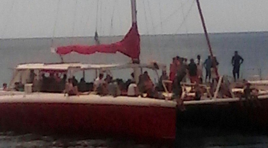 Boat tour to Soufriere