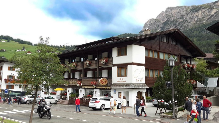 Armin hotel- View from the river side.