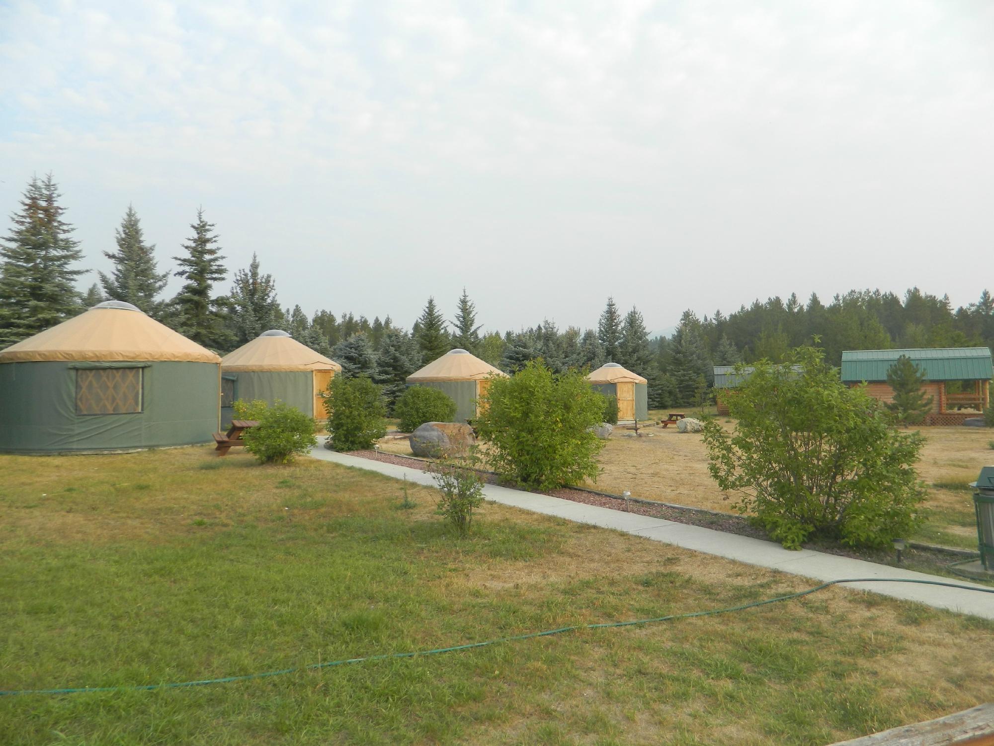 NORTH AMERICAN RV PARK YURT VILLAGE Campground Reviews Coram MT