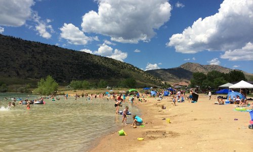 Bear Creek Lake beach