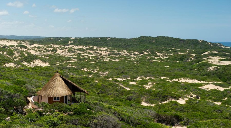 View on a bungalow