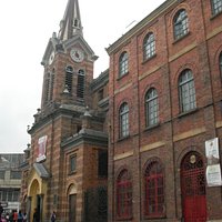 Vista de la iglesia del Santuario