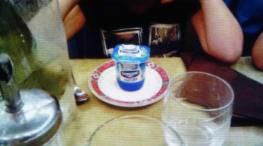 Le dessert d'un menu enfant à 10€...